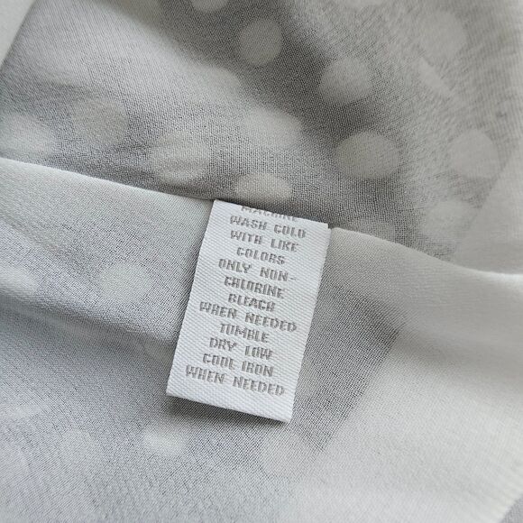 Charter Club Black White Polka Dot Dress Women’s Plus Size 16 - Picture 6 of 6